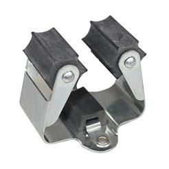 Universal tool holder, for tool diameters 20-27mm, galvanized and rubber